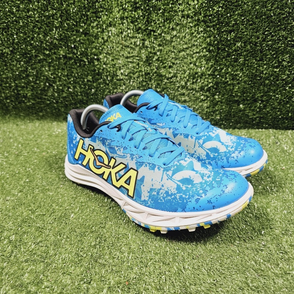 HOKA‎ One One Crescendo XC Blue Athletic Track Running Shoes Womens Size 9